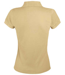SOL'S Ladies Prime Poly/Cotton Piqué Polo Shirt 10573 - 10573 Sand Back