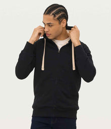SOL'S Unisex Sherpa Hooded Jacket 10584 - 10584 Black Model