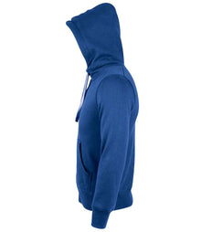 SOL'S Unisex Sherpa Hooded Jacket 10584 - 10584 Royal Blue Side