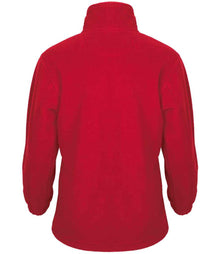 SOL'S Kids North Fleece Jacket 10589 - 10589 Red Back