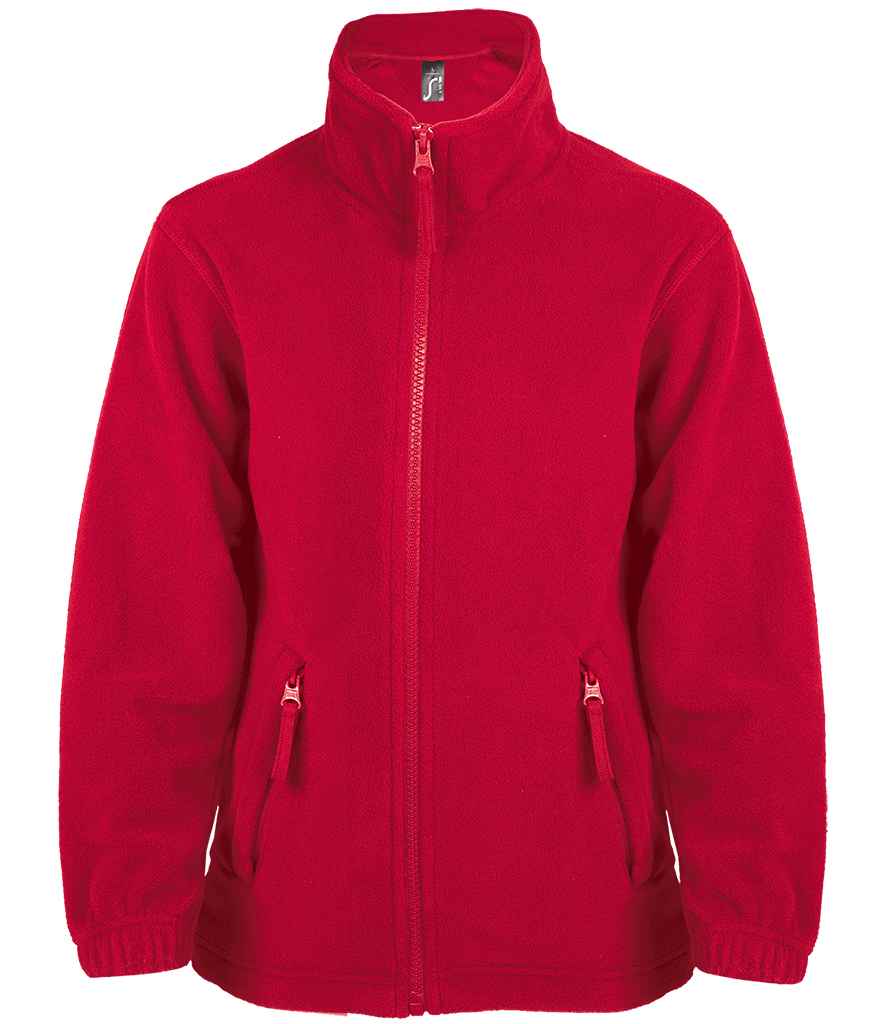 SOL'S Kids North Fleece Jacket 10589 - Red