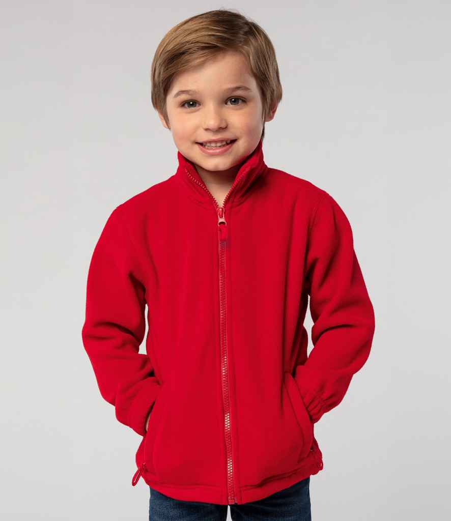 SOL'S Kids North Fleece Jacket 10589 - 10589 Red Model