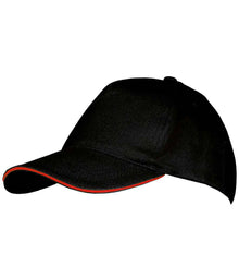 SOL'S Long Beach Cap 10594 - Black/Red