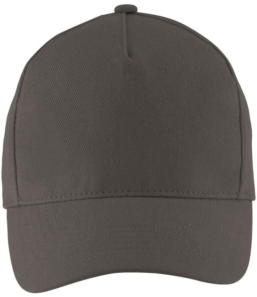 SOL'S Long Beach Cap 10594 - Carbon Grey