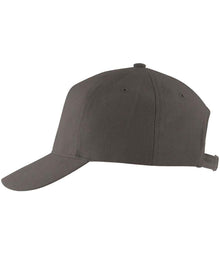SOL'S Long Beach Cap 10594 - 10594 Carbon Grey Side