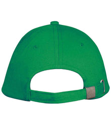 SOL'S Long Beach Cap 10594 - 10594 Kelly Green/White Back