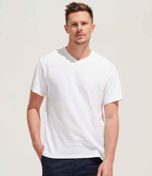 SOL'S Victory V Neck T-Shirt 11150 - 11150 White Model