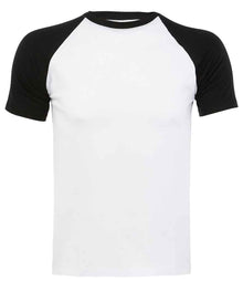 SOL'S Funky Contrast Baseball T-Shirt 11190 - White/Black