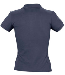 SOL'S Ladies People Cotton Piqué Polo Shirt 11310 - 11310 Navy Back