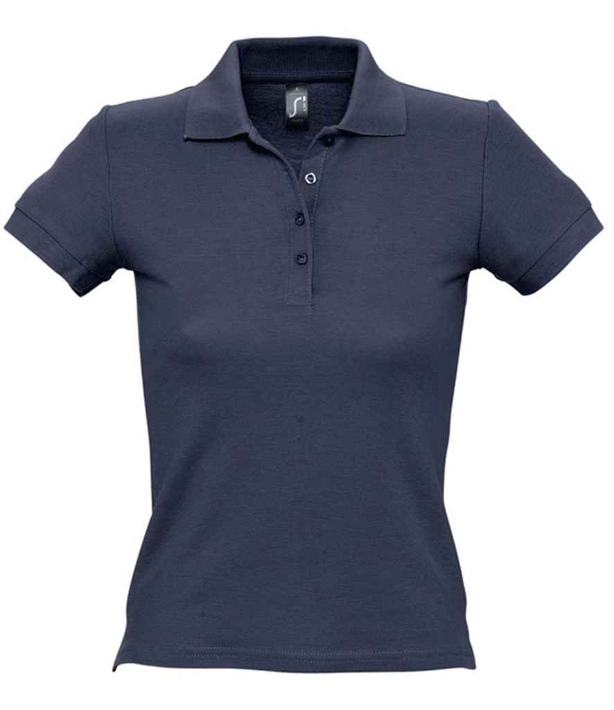 SOL'S Ladies People Cotton Piqué Polo Shirt 11310 - Navy