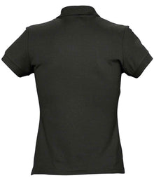 SOL'S Ladies Passion Cotton Piqué Polo Shirt 11338 - 11338 Black Back