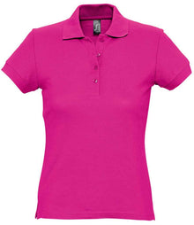 SOL'S Ladies Passion Cotton Piqué Polo Shirt 11338 - Fuchsia