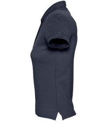 SOL'S Ladies Passion Cotton Piqué Polo Shirt 11338 - 11338 Navy Side