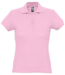 SOL'S Ladies Passion Cotton Piqué Polo Shirt 11338 - Pink
