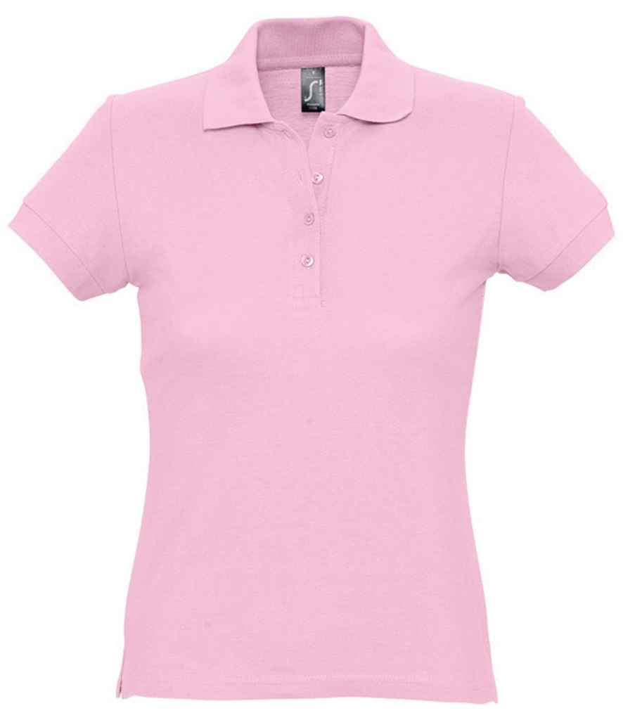 SOL'S Ladies Passion Cotton Piqué Polo Shirt 11338 - Pink
