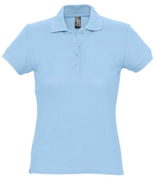 SOL'S Ladies Passion Cotton Piqué Polo Shirt 11338 - Sky Blue