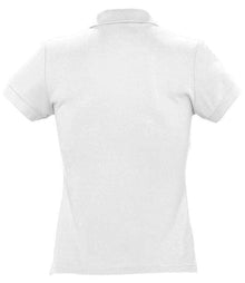 SOL'S Ladies Passion Cotton Piqué Polo Shirt 11338 - 11338 White Back