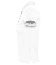 SOL'S Ladies Passion Cotton Piqué Polo Shirt 11338 - 11338 White Side