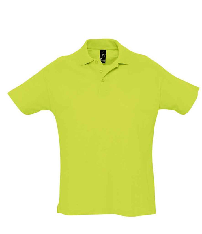 SOL'S Summer II Cotton Piqué Polo Shirt 11342 - Apple Green
