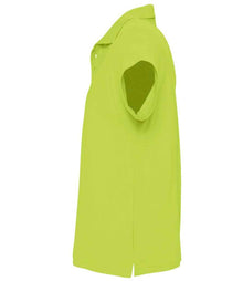 SOL'S Summer II Cotton Piqué Polo Shirt 11342 - 11342 Apple Green Side