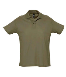 SOL'S Summer II Cotton Piqué Polo Shirt 11342 - Army
