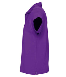 SOL'S Summer II Cotton Piqué Polo Shirt 11342 - 11342 Dark Purple Side
