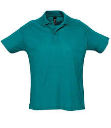 SOL'S Summer II Cotton Piqué Polo Shirt 11342 - Duck Blue