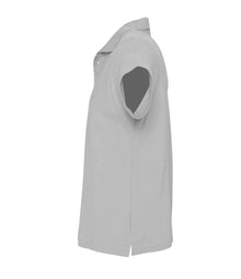 SOL'S Summer II Cotton Piqué Polo Shirt 11342 - 11342 Grey Marl Side