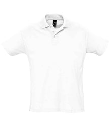 SOL'S Summer II Cotton Piqué Polo Shirt 11342 - White