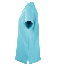 SOL'S Kids Summer II Cotton Piqué Polo Shirt 11344 - 11344 Atoll Blue Side