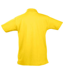 SOL'S Kids Summer II Cotton Piqué Polo Shirt 11344 - 11344 Gold Back