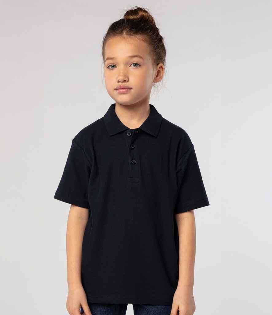 SOL'S Kids Summer II Cotton Piqué Polo Shirt 11344 - 11344 Navy Model