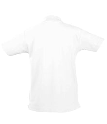 SOL'S Kids Summer II Cotton Piqué Polo Shirt 11344 - 11344 White Back