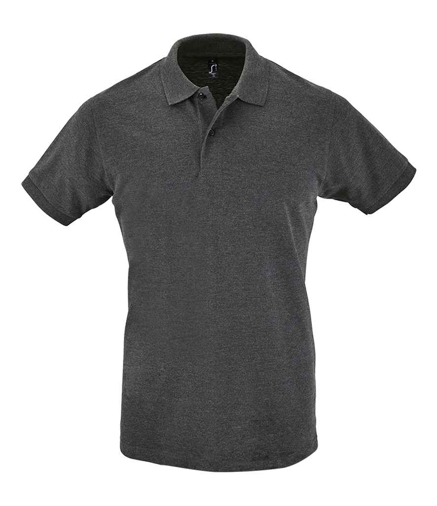 SOL'S Perfect Cotton Piqué Polo Shirt 11346 - Charcoal Marl