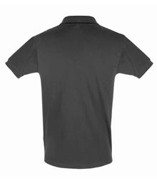 SOL'S Perfect Cotton Piqué Polo Shirt 11346 - 11346 Dark Grey Back