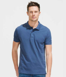 SOL'S Perfect Cotton Piqué Polo Shirt 11346 - 11346 Denim Model