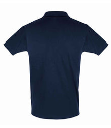 SOL'S Perfect Cotton Piqué Polo Shirt 11346 - 11346 French Navy Back