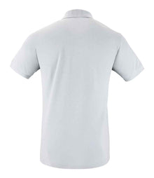 SOL'S Perfect Cotton Piqué Polo Shirt 11346 - 11346 Pure Grey Back