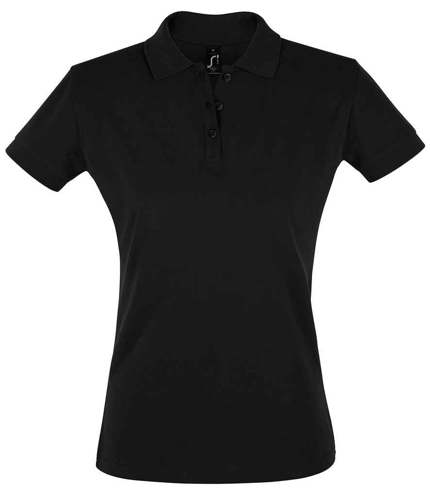 SOL'S Ladies Perfect Cotton Piqué Polo Shirt 11347 - Black