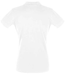 SOL'S Ladies Perfect Cotton Piqué Polo Shirt 11347 - 11347 White Back