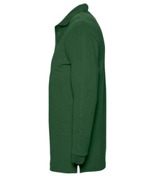 SOL'S Winter II Long Sleeve Cotton Piqué Polo Shirt 11353 - 11353 Golf Green Side