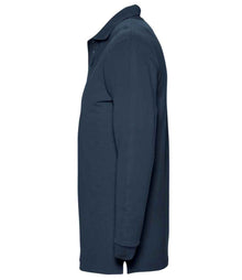 SOL'S Winter II Long Sleeve Cotton Piqué Polo Shirt 11353 - 11353 Navy Side