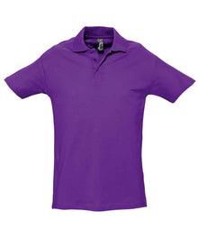 SOL'S Spring II Heavy Cotton Piqué Polo Shirt 11362 - Dark Purple