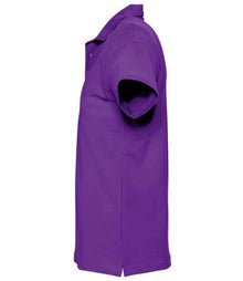 SOL'S Spring II Heavy Cotton Piqué Polo Shirt 11362 - 11362 Dark Purple Side