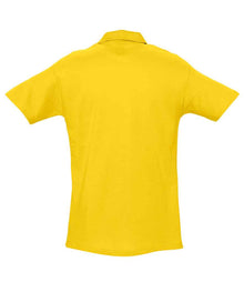 SOL'S Spring II Heavy Cotton Piqué Polo Shirt 11362 - 11362 Gold Back