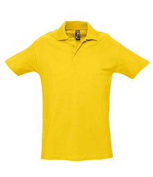 SOL'S Spring II Heavy Cotton Piqué Polo Shirt 11362 - Gold