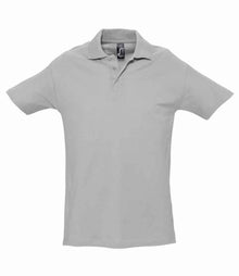 SOL'S Spring II Heavy Cotton Piqué Polo Shirt 11362 - Grey Marl