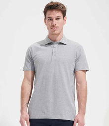 SOL'S Spring II Heavy Cotton Piqué Polo Shirt 11362 - 11362 Grey Marl Model