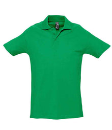 SOL'S Spring II Heavy Cotton Piqué Polo Shirt 11362 - Kelly Green