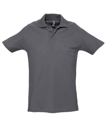 SOL'S Spring II Heavy Cotton Piqué Polo Shirt 11362 - Mouse Grey